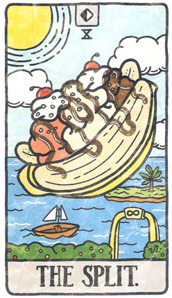 Food Fortunes. A Deck of Dinner Divination